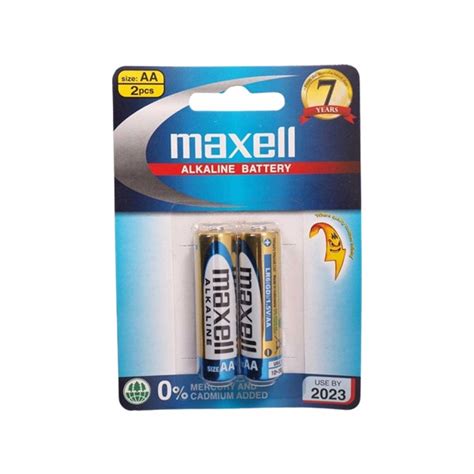 Maxell Pila Alkaline Aa V Years X Unidades Farmadon La