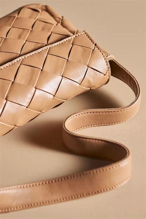Woven Leather Shoulder Bag Anthropologie