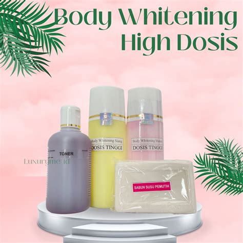 Jual Pemutih Badan Dosis Tinggi Hb Dosting Lotion Dosting Hb Super