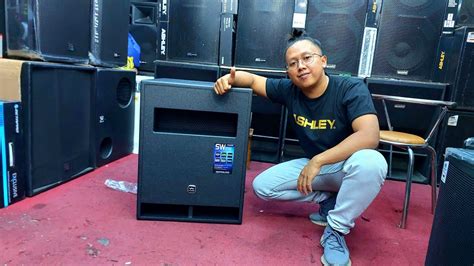 GLERRR Cek Subwoofer Aktif WISDOM SW18 Pro Siap Di Kirim Ke Jambi