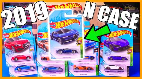 Unboxing Hot Wheels 2019 N Case 72 Car Assortment Bugatti Chiron