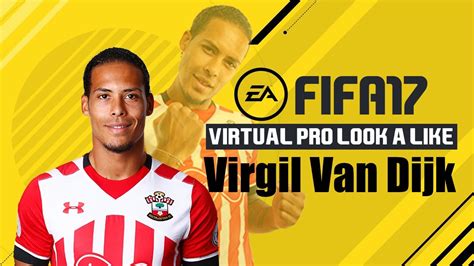 Fifa Virtual Pro Look A Like Virgil Van Dijk Youtube