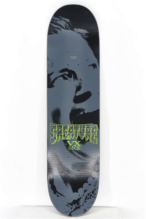 Creature Lockwood Scream VX Deck Black Decks Skateshop Mantis