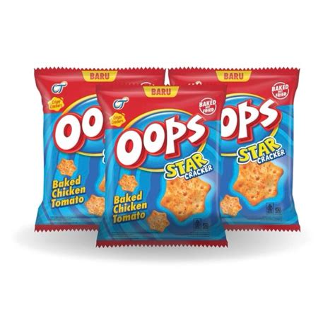 Jual OOPS Kemasan 40g Baked Chicken Tomato Roasted Sweet Corn