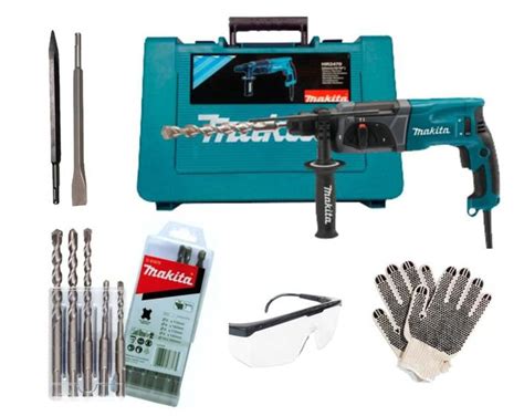 Martelete Combinado Sds Hr2470 800w Makita Kit Ferramentas Outros