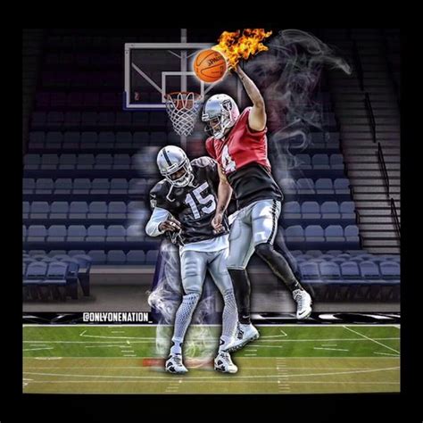 Derek Carr Dunking On Michael Crabtree Derek Carr Oakland Raiders