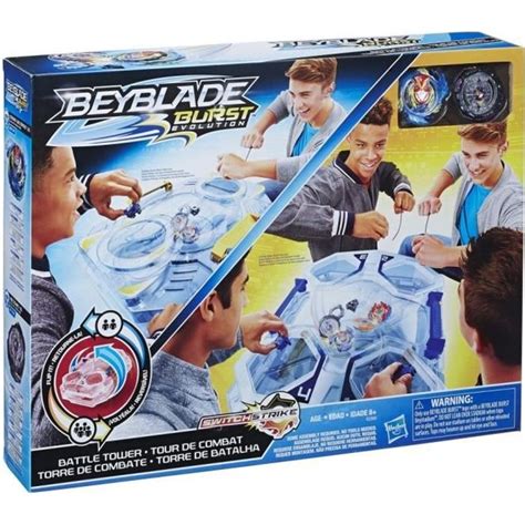 Beyblade Burst Arène Double Surface 2 Starter Pack Switchstrike Set De Combat Cdiscount