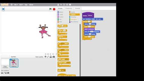 Scratch Ballerina Youtube