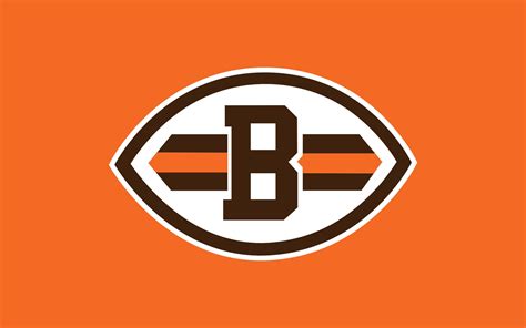 Download Official Logo Of The Nfls Cleveland Browns Wallpaper