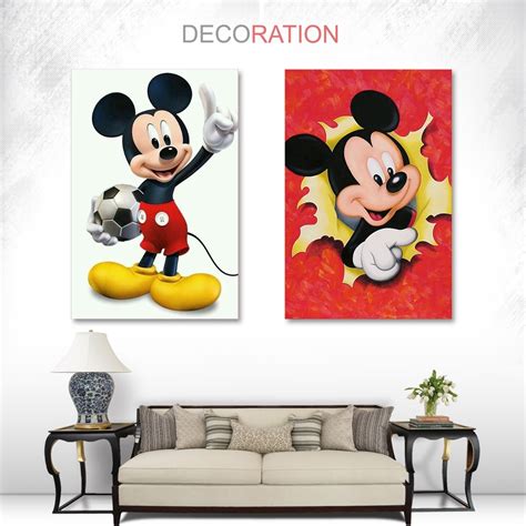 Kayu Hiasan Dinding Wall Decor Decorations Mickey Mouse Decorations