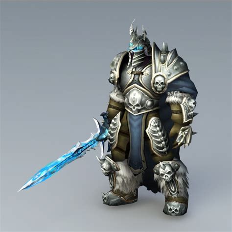 World Of Warcraft Lich King 3d Model 3ds Max Files Free Download