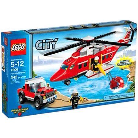 Lego City - Fire Helicopter, Multicolor | Lego city fire, Lego city ...