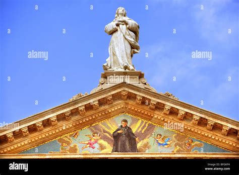 Roof Detail Of The Old Sanctuary Of San Gabriele Dell Addolorata At