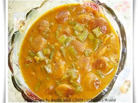 Guvar Dhokli Nu Shaak A Gujarati Delicacy Cluster Beans Curry