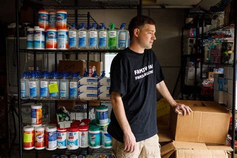 The Man With 17 700 Bottles Of Hand Sanitizer Just Donated Them The New York Times