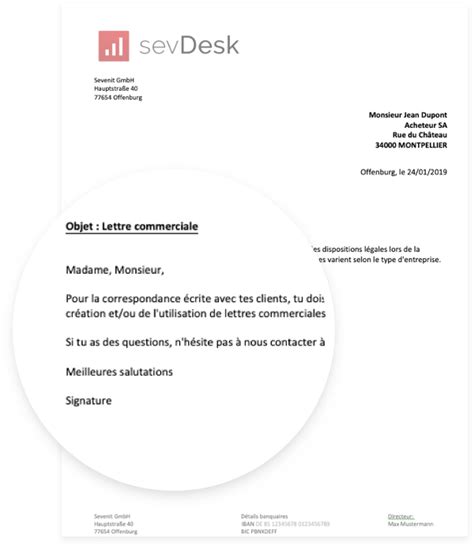 Un Exemple D Une Lettre Administrative Le Meilleur Exemple