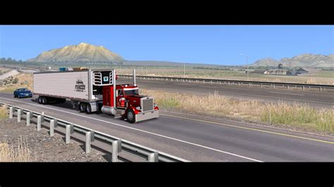 American Truck Simulator Peterbilt 359 Team Reforma Sierra Nevada Map