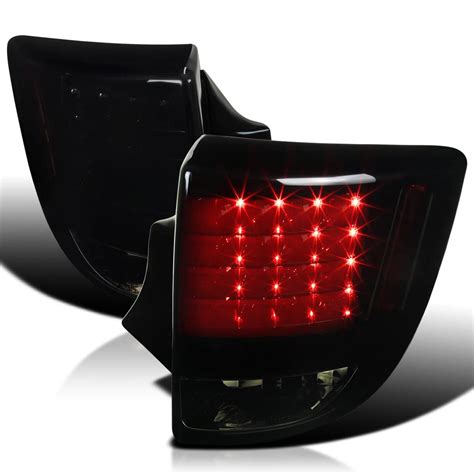 Buy Spec D Tuning Glossy Black Housing Smoke Lens Led Tail Lights