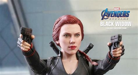 Avengers Endgame Nuova Action Figure Hot Toys Di Vedova Nera