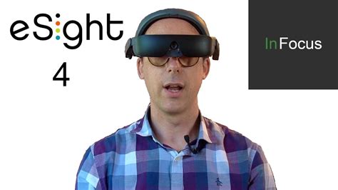 New Esight 4 Wearable For Low Vision A Demonstration Youtube