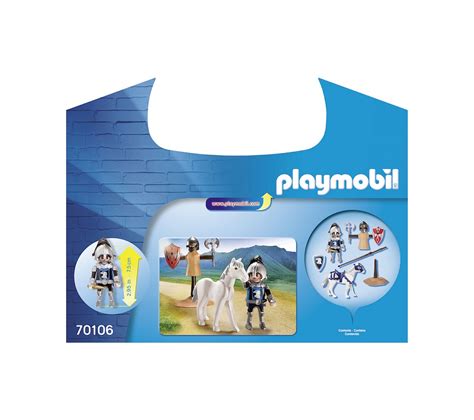 Playmobil Valisette Chevalier Et Entrainement Jeux