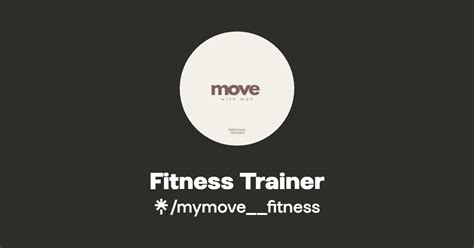 Fitness Trainer Instagram Linktree