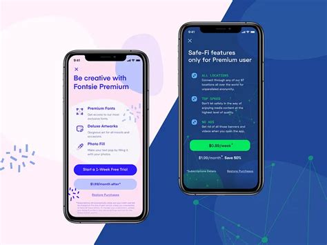 Paywall Screen Designs Themes Templates And Downloadable Graphic