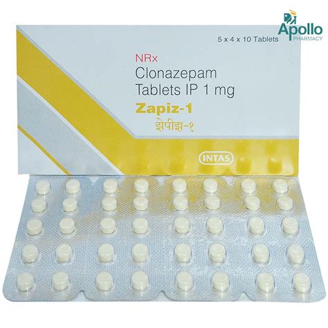 ZAPIZ 1MG TABLET Price, Uses, Side Effects, Composition - Apollo Pharmacy