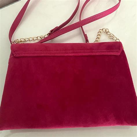 Juicy Couture Hot Pink Crossover Shoulder Bag. Has... - Depop