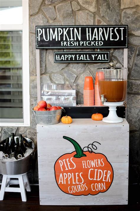 Karas Party Ideas Backyard Fall Festival Party Karas Party Ideas