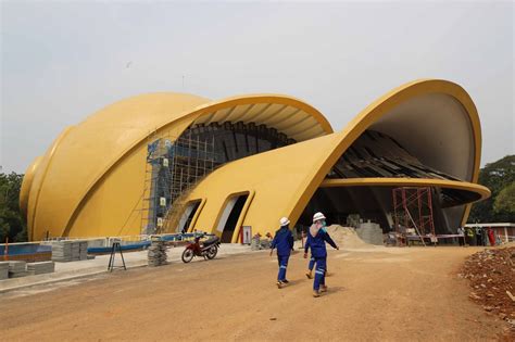 Foto Progres Revitalisasi Tmii Capai Persen