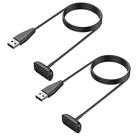 Timovo Lot De C Bles De Charge Pour Traqueur D Activit Fitbit Charge