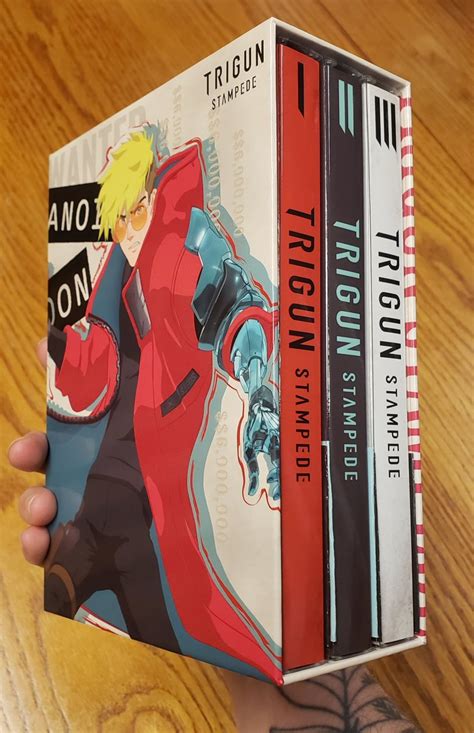 Jade On Twitter I Finally Got My Trigun Stampede Blu Ray Collection