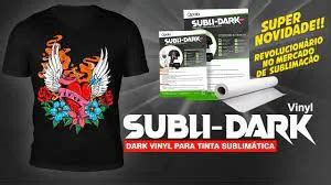 V Maia Papeis Papel Tranfer Subli Dark Vinyl Inkjet Sublim Tico Dts