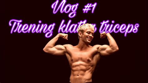 XOWIKTOR trenuje klatkę i triceps Vlog 1 YouTube