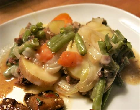 Beef Potato And Green Bean Skillet Dinner Goddess Cooks