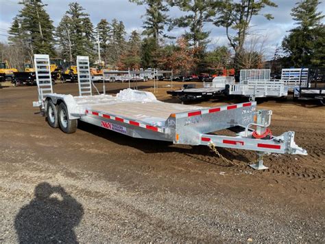 2024 N N Trailers 7x22 Galvanized 14K Equipment Trailer W Stand Up