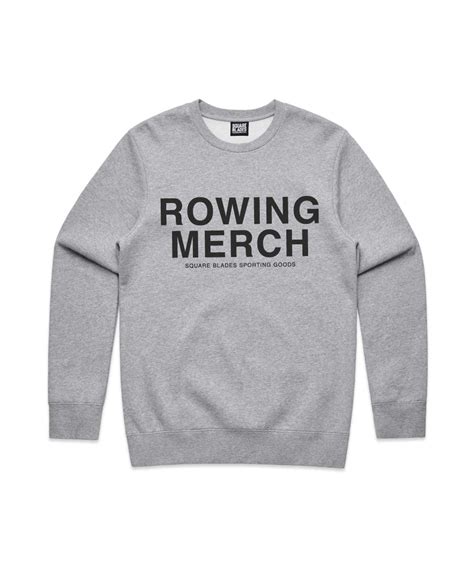 Rowing Merch Sweatshirt Square Blades