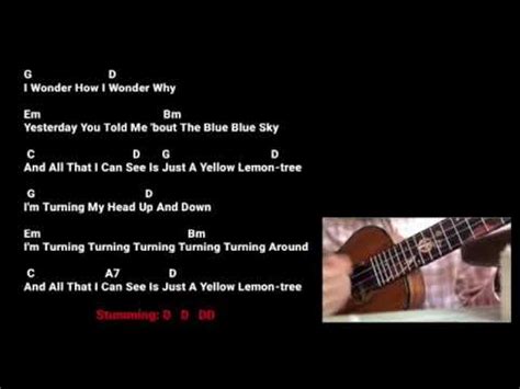 LEMON TREE UKULELE TUTORIAL - YouTube