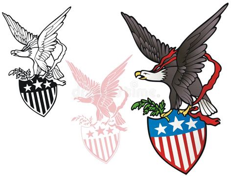 Patriotic Eagle Stock Illustrations 7 606 Patriotic Eagle Stock