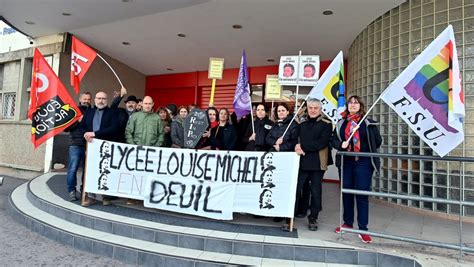 Narbonne Mouvement De Grève à Louise Michel Contre La Réforme Du Lycée Professionnel