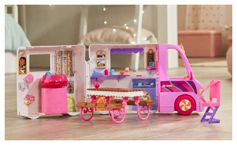 Disney Princess Comfy Squad Sweet Treats Truck Playset 16 Accessories