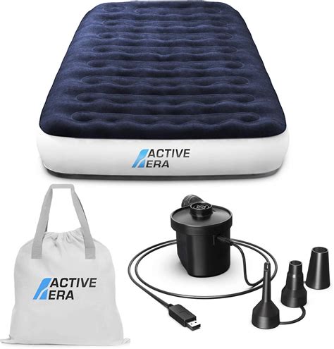 Active Era Luxury Camping Air Bed With Usb Rechargeable Pump Single