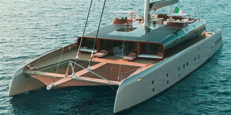 Perini Navi ArtExplorer 47m World Largest Sailing Catamaran News