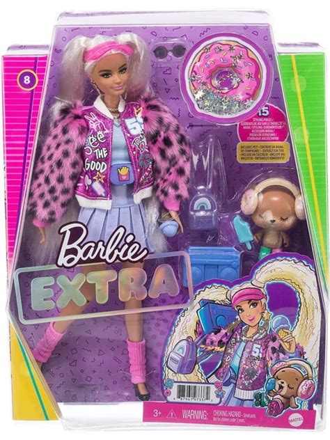 BARBIE EXTRA POUPÉE Blonde avec Nattes Ourson EUR PicClick FR