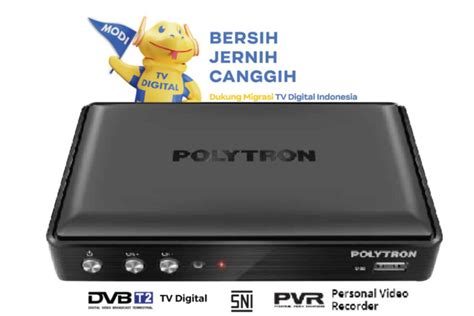 Spesifikasi Harga Cara Pasang Stb Dvb T Polytron Pdv T Set Top