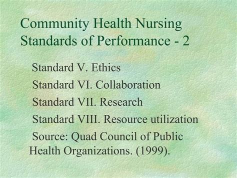 Introduction To Community Health Nursing PPT