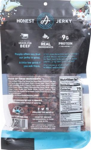 Country Archer® Original Beef Jerky 7 Oz Qfc