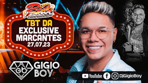 CD AO VIVO GIGIO BOY NA EXCLUSIVE TBT MARCANTES NOVO LENDÁRIO RUBI