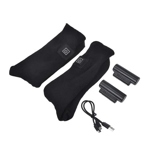 Chaussette De Ski Chaussettes Chauffantes Lectriques Batterie